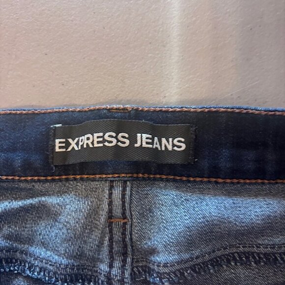 Express Skinny Midrise Jeans - Size 10R - Picture 7 of 8
